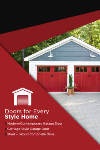 Garage doors for every home style in Pickering